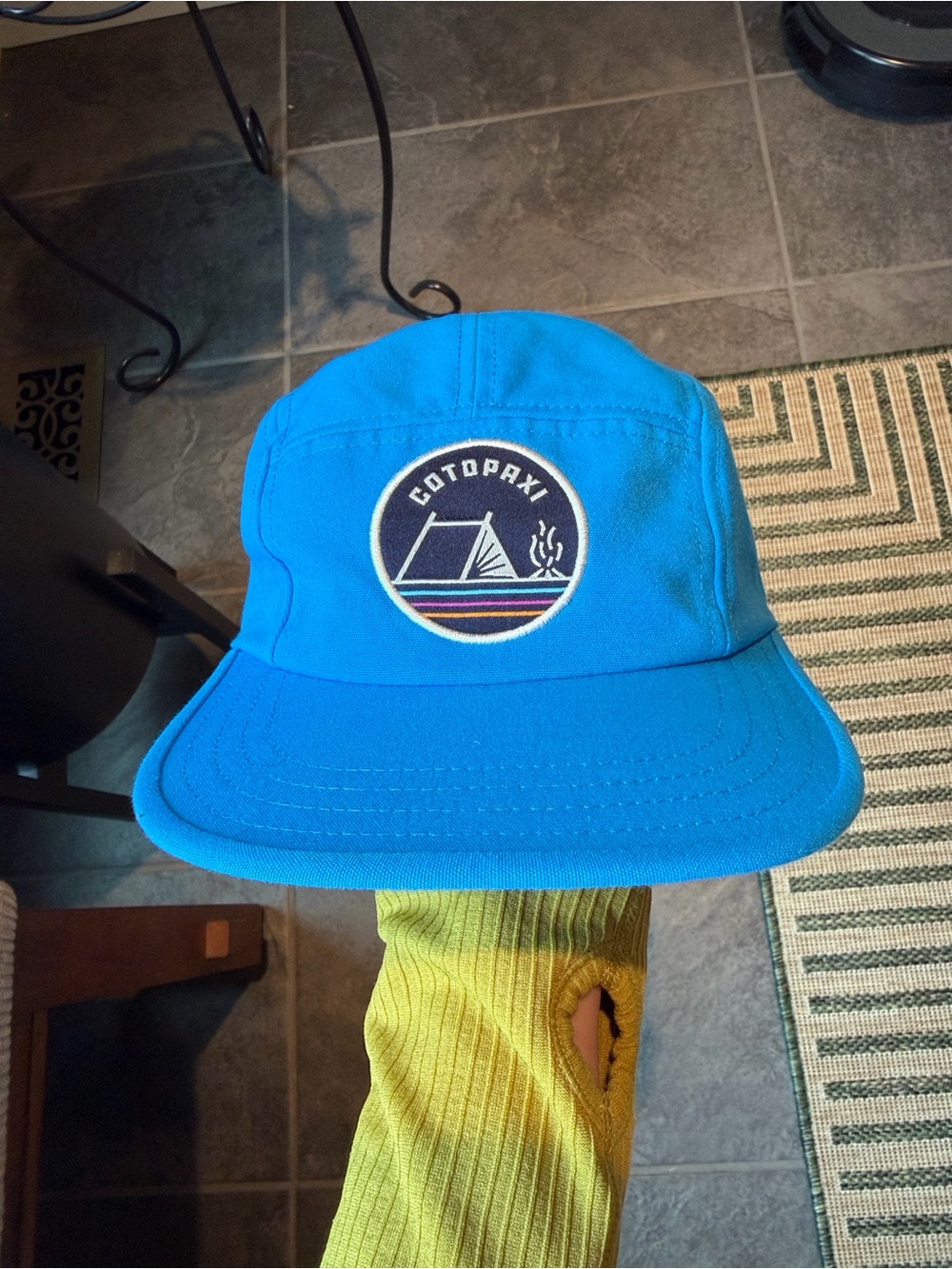 Cotopaxi Hat Bright Blue Adventure Cap Size OS
